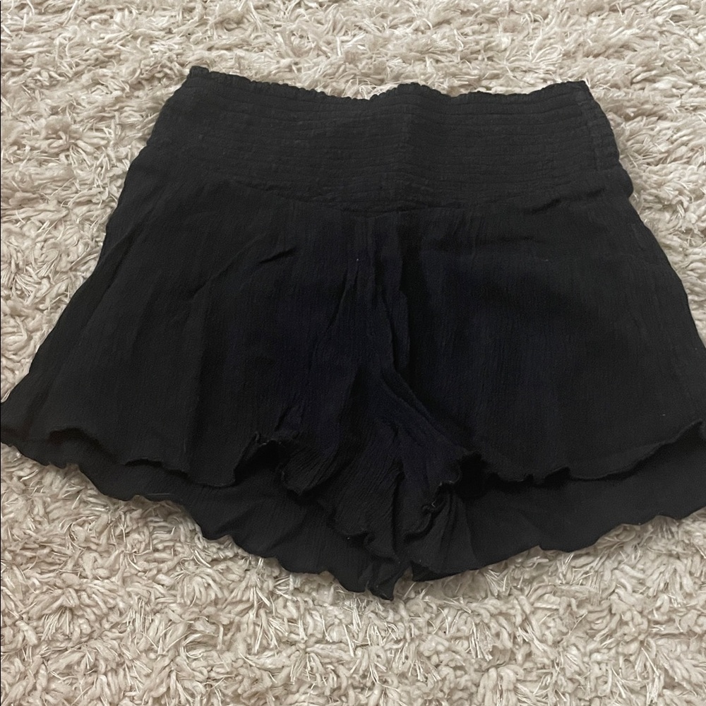 Aerie High Waist Black Shorts
